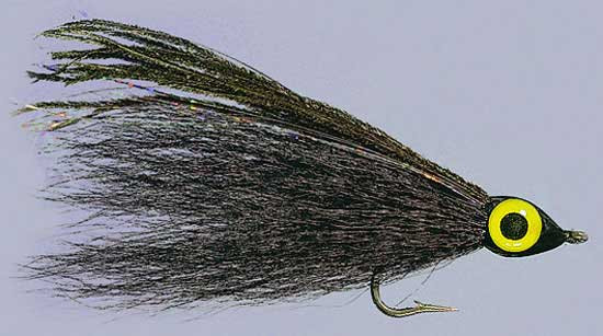 Sea Streamer Black Size 2/0 zum Fliegenfischen bei Flyfishing Europe