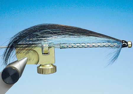 Umpq.Lachsfl.Blue Norseman Tube 2´, Tubenfliege zum Fliegenfischen auf Lachs bei Flyfishing Europe