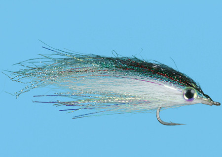 Herring Psychedelic Size 2/0, Fliege zum Fliegenfischen im Salzwasser, Salty Streamer erhältlich bei Flyfishing Europe