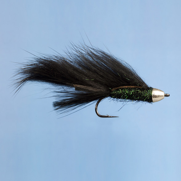 Catchy Flies UH Zonker black Tungsten Streamer CF90