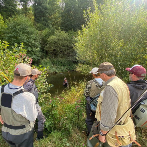 Fortgeschrittenenkurs Fliegenfischen Lenne Sauerland NRW