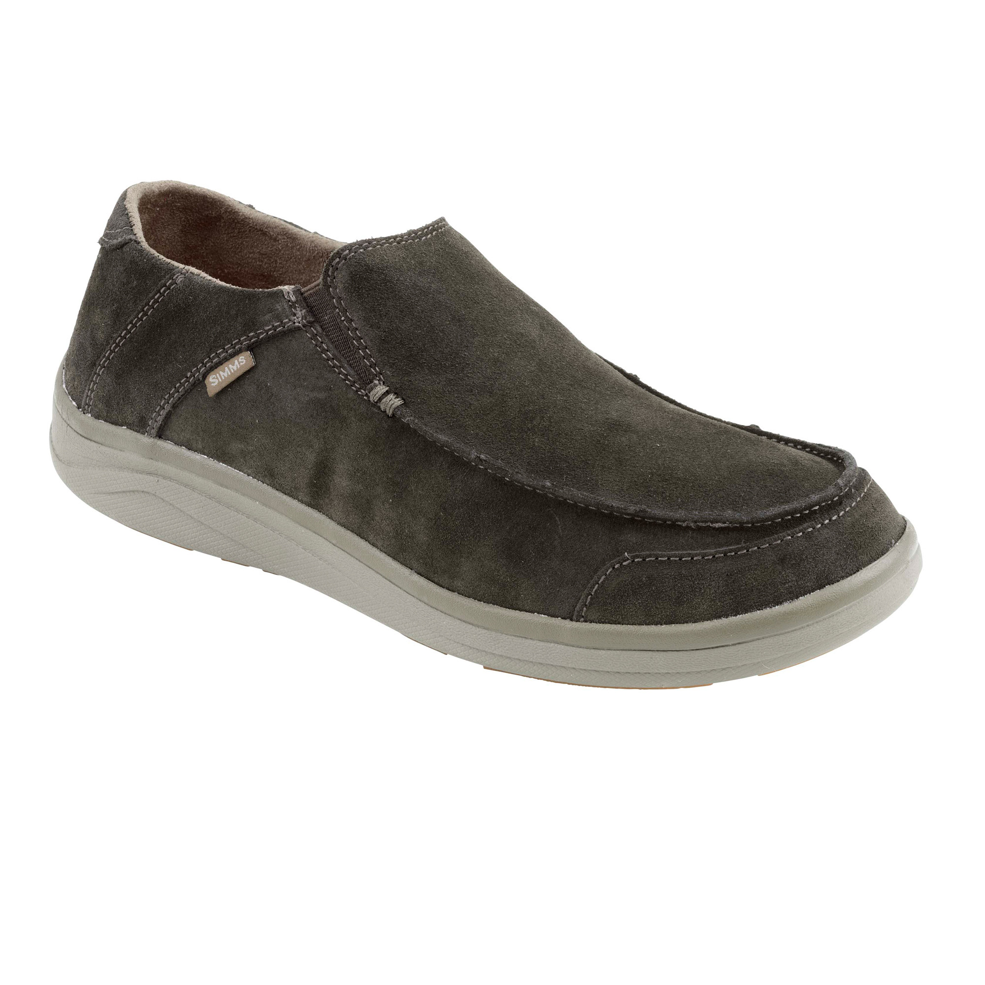 Leather discount slip ons