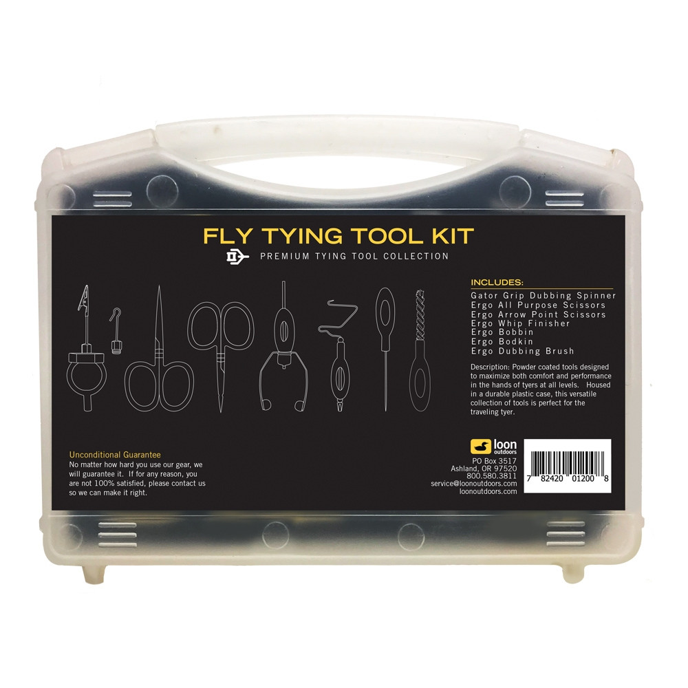 Loon Fly Tying Tool Kit Bindewerkzeug Set