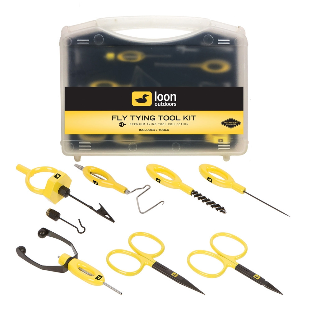 Loon Fly Tying Tool Kit Bindewerkzeug Set