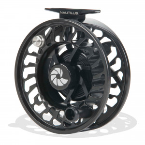 Nautilus NV Spey Large Arbor Fliegenrolle schwarz