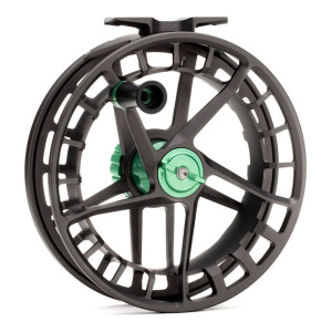 Lamson Hyperspeed M8 Reel coastal Fliegenrolle Kurbelseite