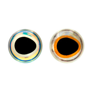 Epoxy Baitfish Eye Streameraugen - Fulling Mill