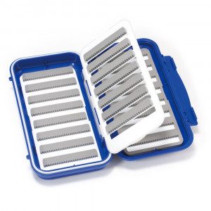 C&F Design wasserdichte Fliegendose blau Large 23 Reihen und Flip Page 35878