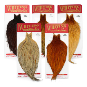 Whiting Rooster Cape Pro Grade - Skalp als ganzer Balg