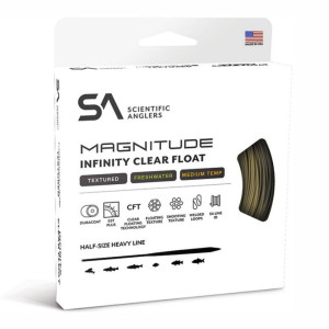 Magnitude Infinity buckskin/10' Clear Tip Scientific Anglers Fliegenschnur