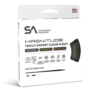Magnitude Trout Expert Sage Green/Clear Scientific Anglers Fliegenschnur