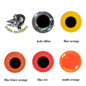 Pike Monkey Epoxy Augen Klebeaugen - VDS FlyScene