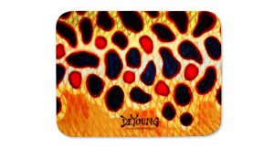 Simms Mouse Pad DeYoung Brown Trout bei Flyfishing Europe