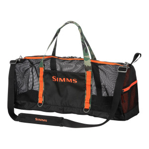 Simms Challenger Mesh Duffel schwarz