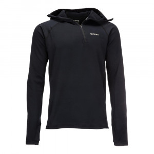 Simms Heavyweight Baselayer Hoody Kapuzenpullover schwarz