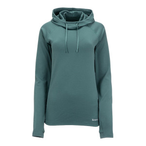 Simms Womens Heavyweight Baselayer Hoody avalon teal