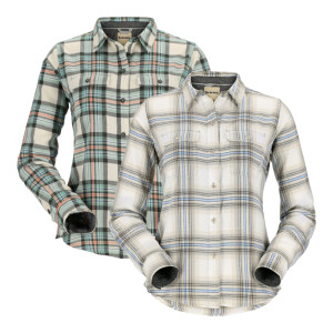 Simms Womens Santee Flannel Shirt Langarm-Damenflanellhemd