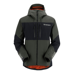 Simms Guide Insulated Jacket carbon Regenjacke Gore-Tex