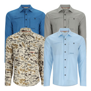 Simms Challenger LS Shirt Langarmhemd