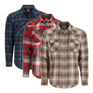 Simms Santee Flannel Shirt Langarm-Flanellhemd