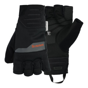Simms Windstopper® Half Finger Glove Halbfinger-Handschuh black