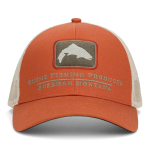 Simms Double Haul Icon Trucker Cap Kappe Simms orange
