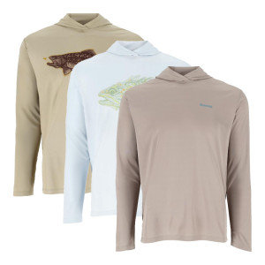Simms Tech Hoody Artist Serie Sonnenschutz - Kapuzenshirt