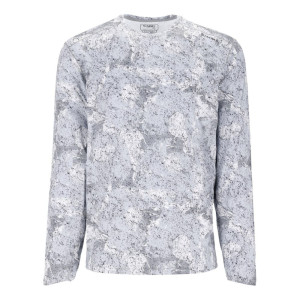 imms SolarFlex Crewneck Shirt back eddy white - Sonnenschutzshirt