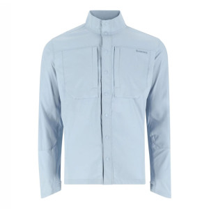 Simms Latitude BiComp Shirt steel blue Langarmhemd