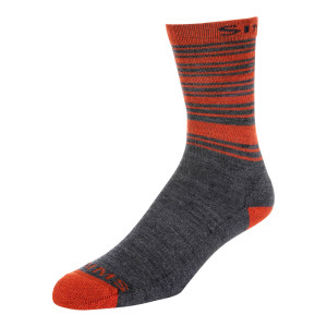 Simms Merino Lightweight Hiker Sock carbon
