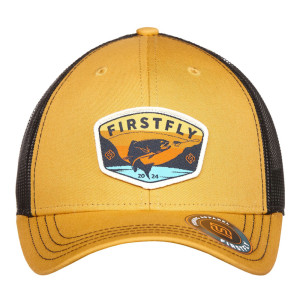 Firstfly Sunrising Cap curcuma-black Vorderansicht