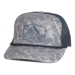 Fishpond Dorsal Fin Trucker Hat overcast camo
