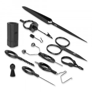 Loon Complete Fly Tying Tool Kit Komplett-Set schwarz