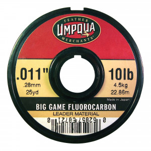 Umpqua Big Game Fluorocarbon Vorfachmaterial 25 yds zum Fliegenfischen bei Flyfishing Europe