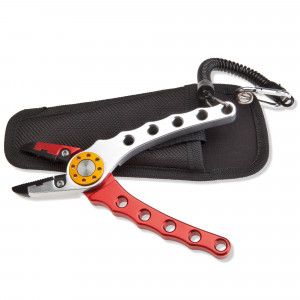 Zange Alu Pliers Fliegenfischerzange mit Holster von Flyfishing Europe