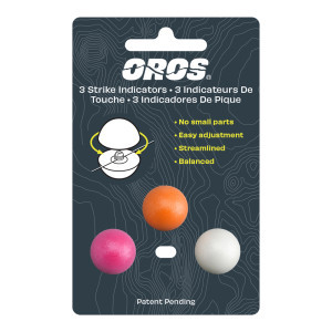 Oros Strike Indicators 3er Set Bissanzeiger orange/weiß/pink