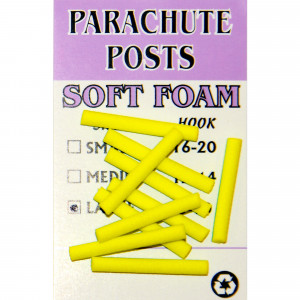 Parachute Posts gelb zum Fliegenbinden unter Fliegenbindematerial bei FFE
