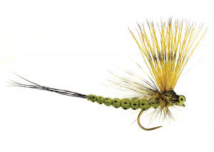 Mohican Mayfly Maifliege Eintagsfliege Trockenfliege olive