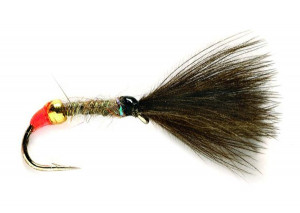 SR Beaded CDC Hares Ear Midge Pupa Fulling Mill