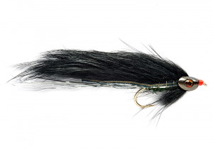 Black Zonker Skullhead Streamer