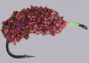 Passion Fruit Mulberry Size 2, Fliegen zum Fliegenfischen auf Karpfen bei Flyfishing Europe