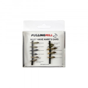 Fulling Mill Must Have Hares Ears Selection Fliegenset