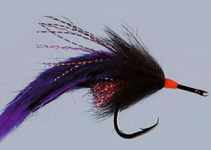 Tarpon Bunny Purple/Black #5/0, Salzwasserfliegen zum Fliegenfischen auf Tarpon bei Flyfishing Europe