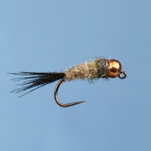 Catchy Flies CZ grey Tungsten Czech Nymph CF66