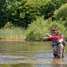 Fliegenfischen Guiding 2 Fliegenfischer Mirjana Pavlic
