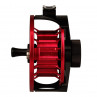 Nautilus X-Series Fliegenrolle XM schwarz rot Spulenansicht