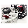 Nautilus GTR Fliegenrollen black und silber