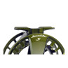 Waterworks Lamson Speedster S Fliegenrolle olive green Detail Rollenfuss