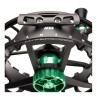 Lamson Hyperspeed M8 Reel coastal Fliegenrolle Detail Rollenfuss