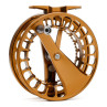 Lamson Purist II Fliegenrolle whiskey Kurbelseite